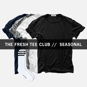 3 FRESH TEES EVERY SEASON // JERSEY   SOCKS