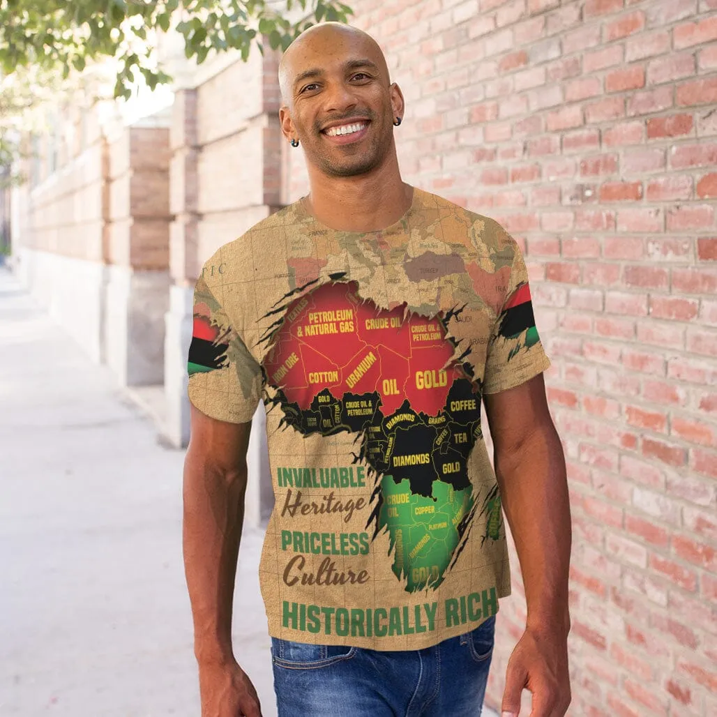 African Pride Of Invaluable Heritage T-shirt