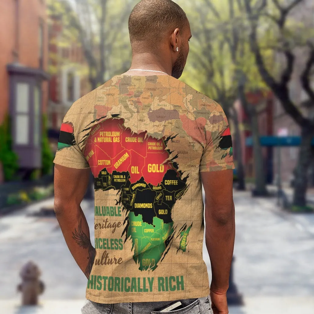 African Pride Of Invaluable Heritage T-shirt