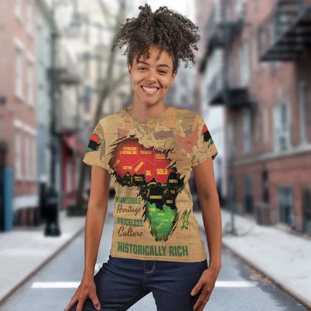 African Pride Of Invaluable Heritage T-shirt