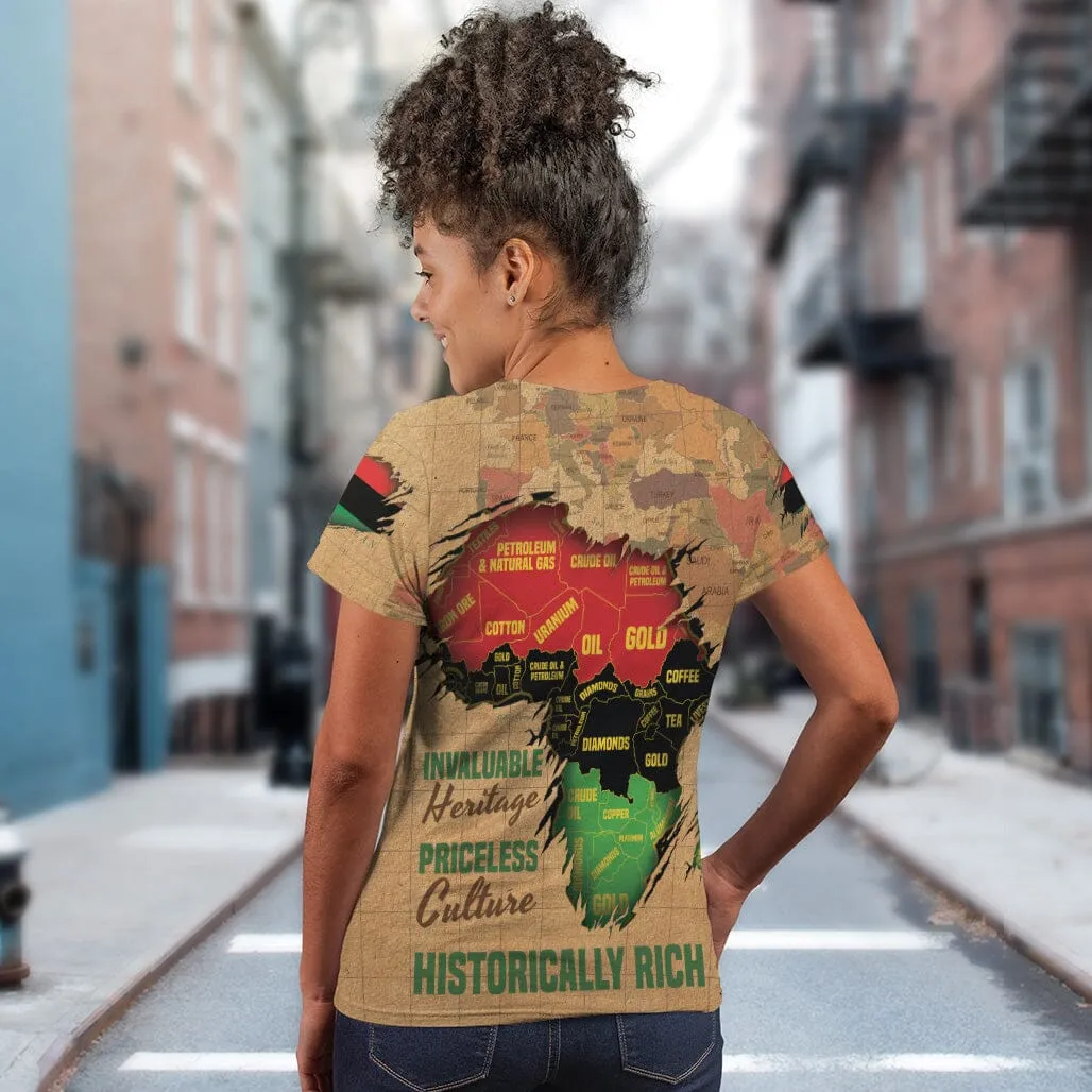 African Pride Of Invaluable Heritage T-shirt