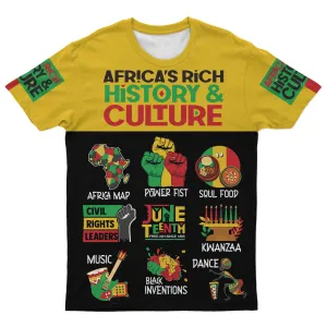 Africa's Rich History And Culture T-shirt