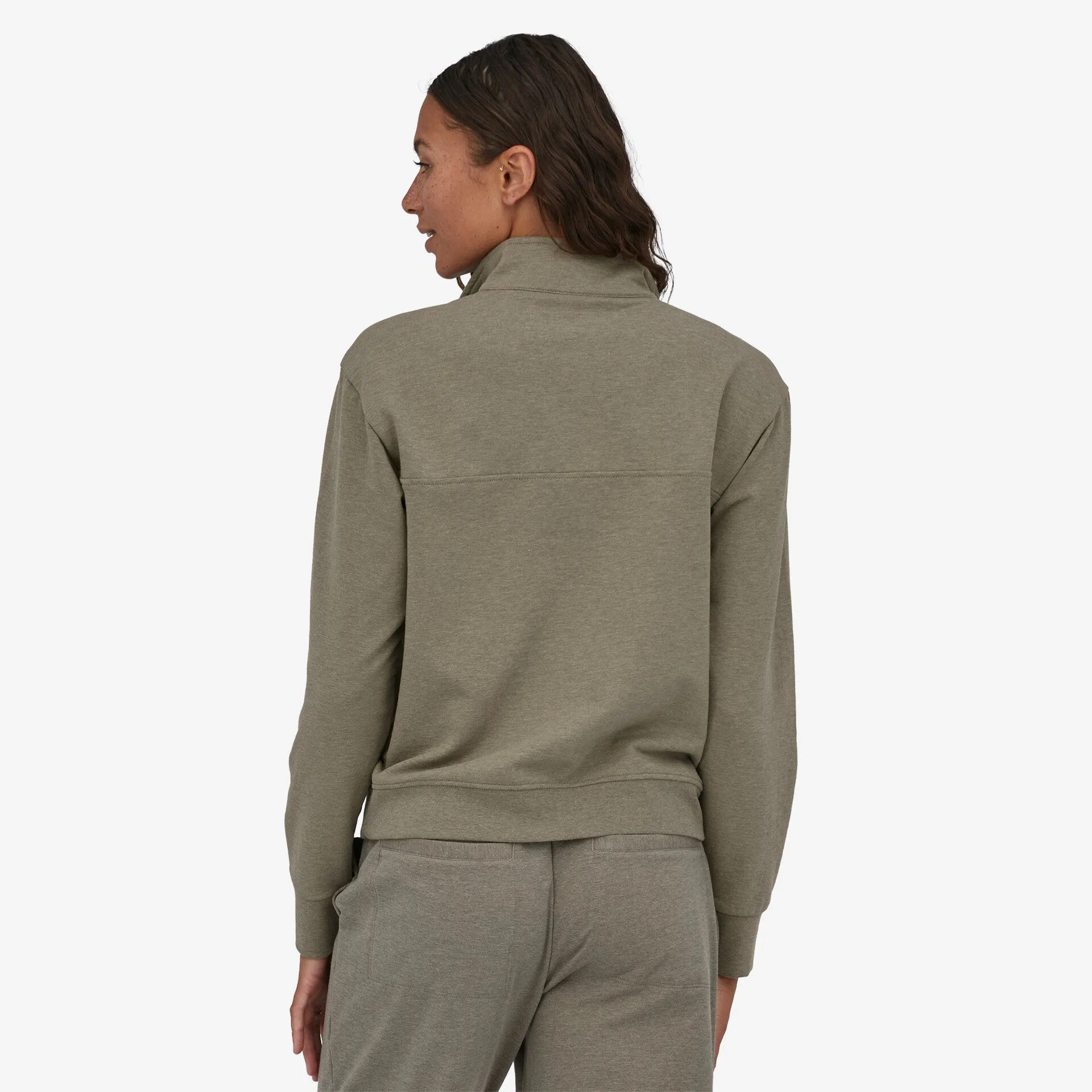 Patagonia Ahnya Womens Green Fleece Pullover