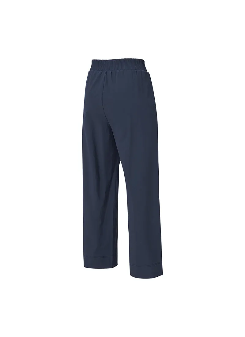 All-Day Comfort Banding Wide Slacks