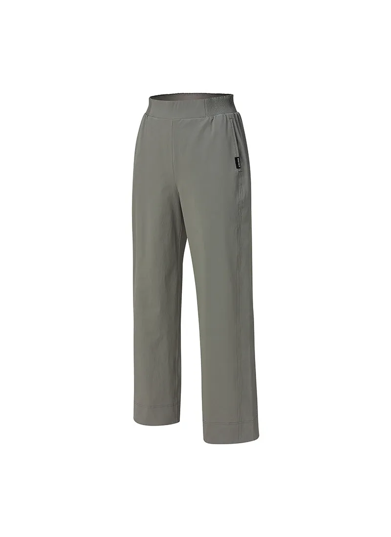 All-Day Comfort Banding Wide Slacks