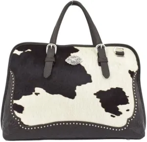 American West Pendleton Pony Leather Zip Around Smart Briefcase (Pony (4338353))