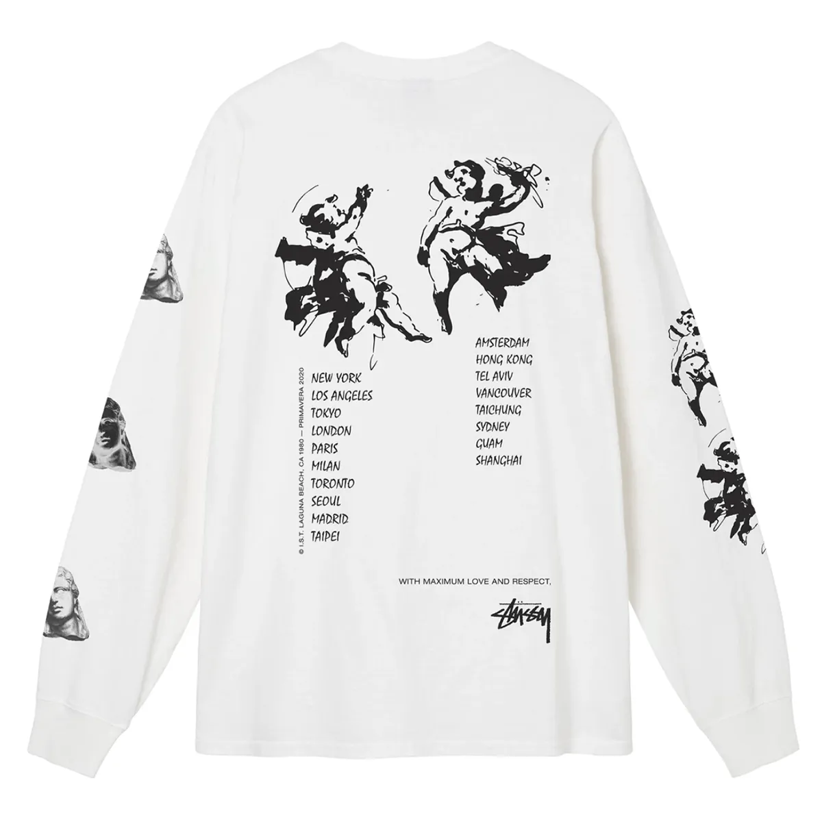 ANGELS PIG. DYED LS TEE