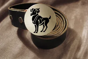 Aries -ZODIAC / ASTROLOGY Belt Buckle