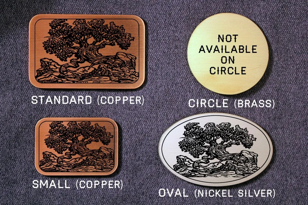 Bonsai Tree Belt Buckle