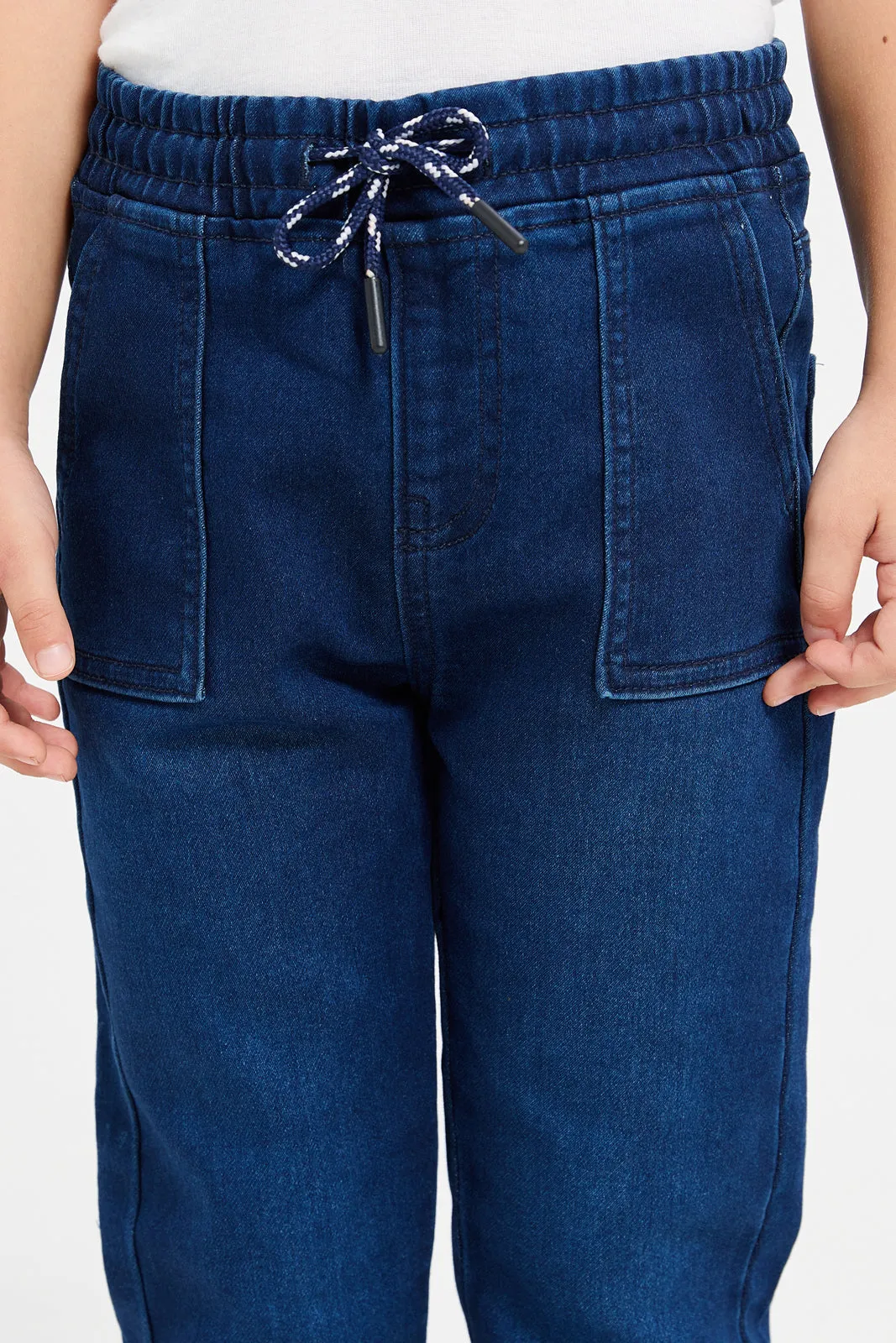 Boys Navy Jeans