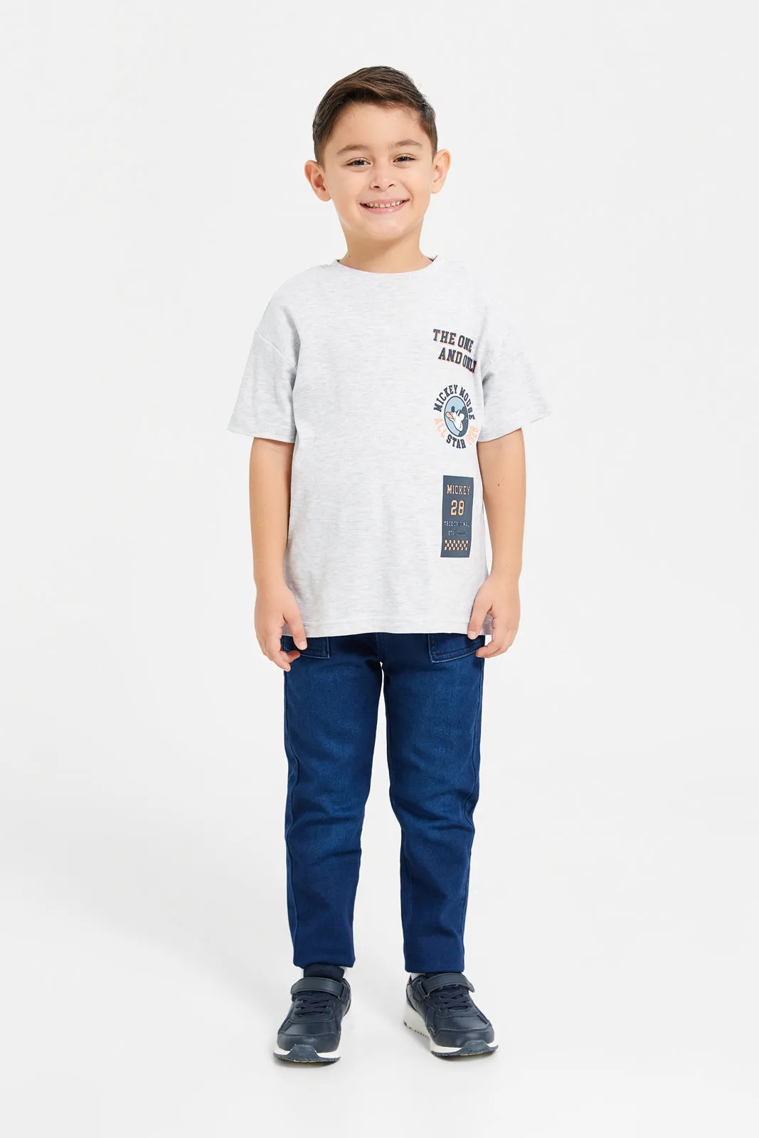 Boys Navy Jeans