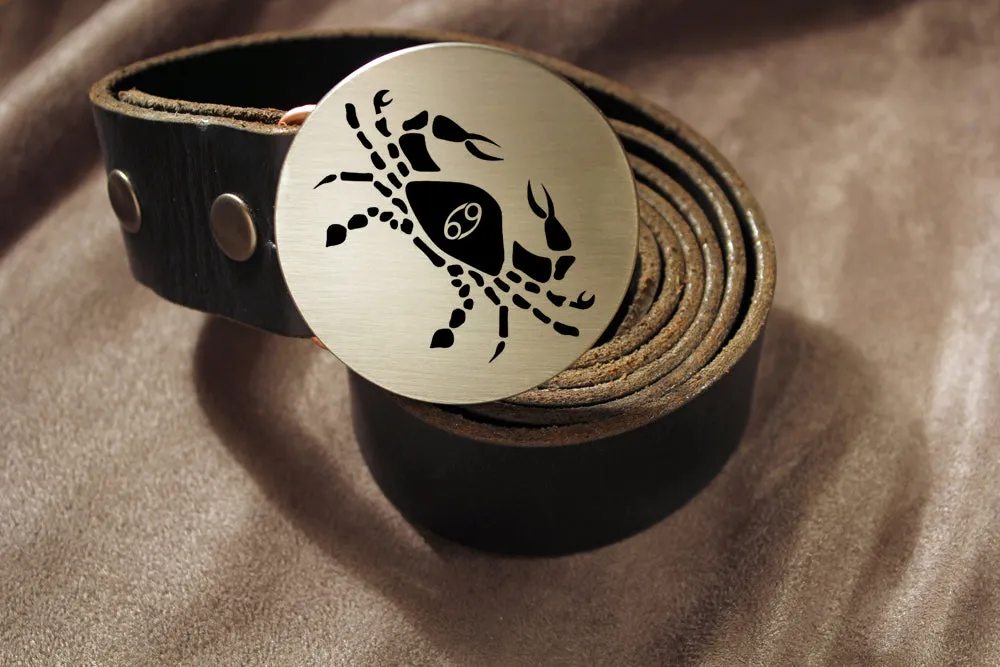 Cancer -ZODIAC / ASTROLOGY Belt Buckle