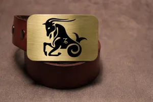Capricorn -ZODIAC / ASTROLOGY Belt Buckle