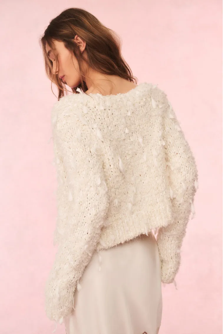 Carol Ribbon Boucl Cardigan