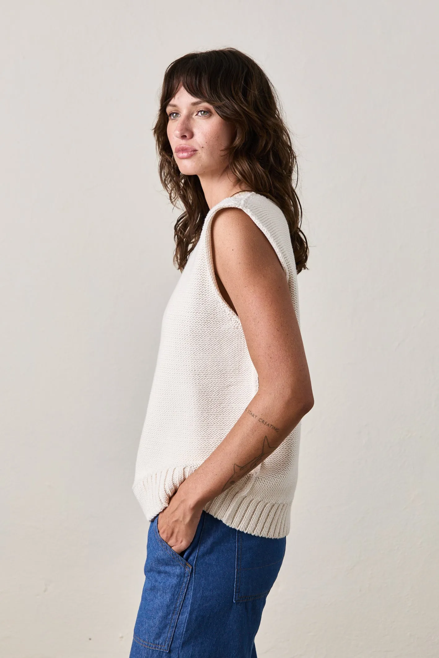 CATALINA TOP / SOFT WHITE