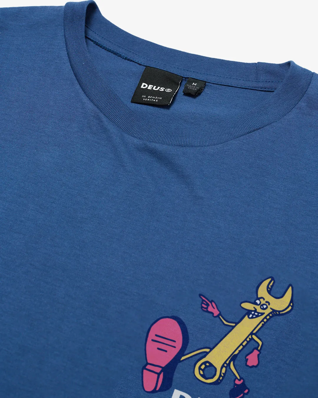 City Wide Tee (Regular Fit) - Dusty Blue