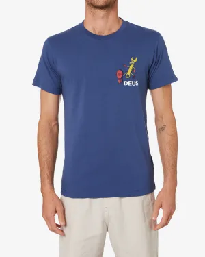 City Wide Tee (Regular Fit) - Dusty Blue