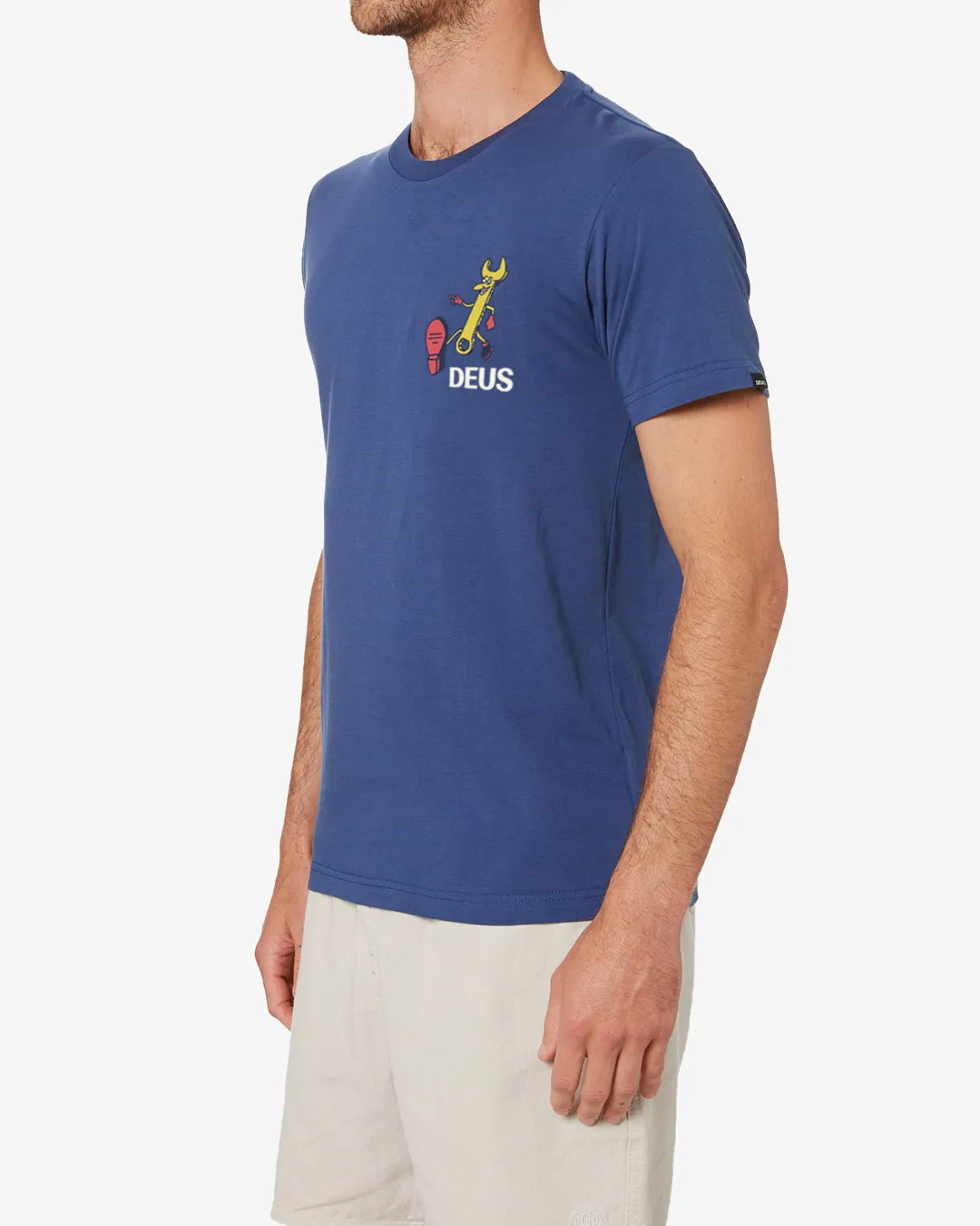 City Wide Tee (Regular Fit) - Dusty Blue