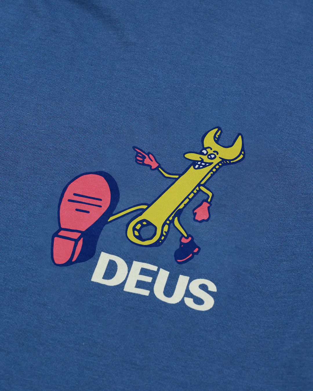 City Wide Tee (Regular Fit) - Dusty Blue