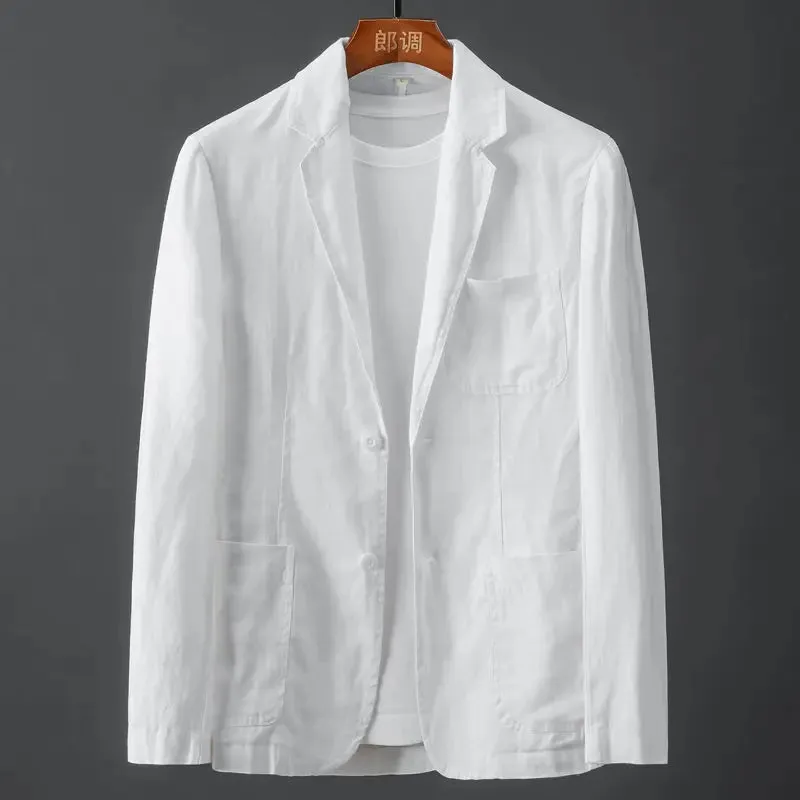 Classic Italy Linen Blazer