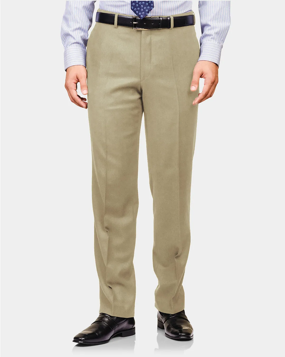 Dark Beige Plain Chino