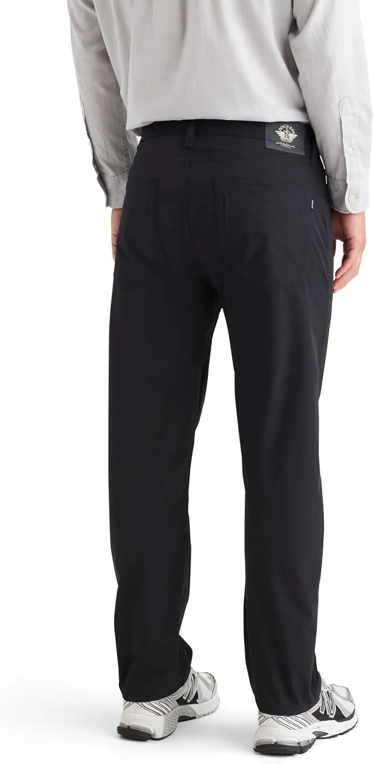 Dockers Men's Comfort Knit Jean Cut Straight Fit Smart 360 Knit Pants