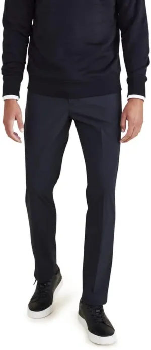 DOCKERS Mens Signature Go Slim Fit Khaki Smart 360 Tech Pants