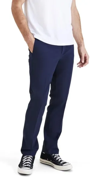 DOCKERS Mens Signature Go Slim Fit Khaki Smart 360 Tech Pants