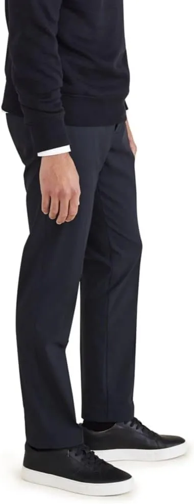 DOCKERS Mens Signature Go Slim Fit Khaki Smart 360 Tech Pants