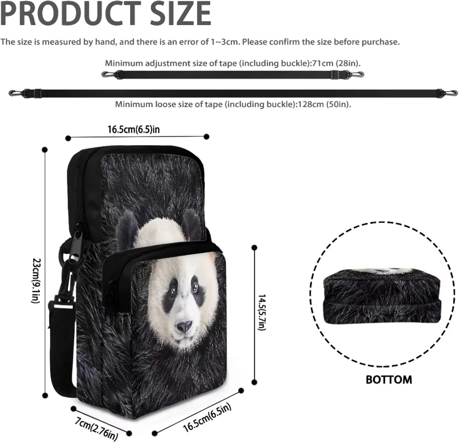 Girls Crossbody Bag Polyester Shoulder Bags Smart Phone Case Coin Wallet Purse