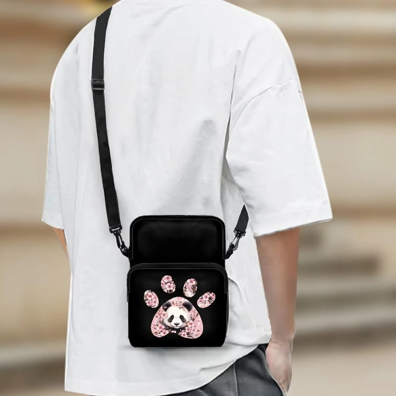 Girls Crossbody Bag Polyester Shoulder Bags Smart Phone Case Coin Wallet Purse
