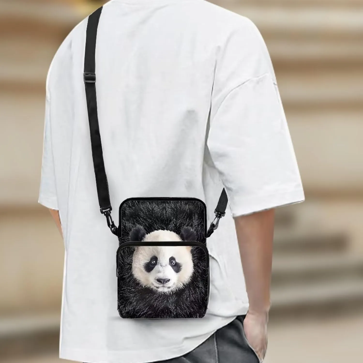 Girls Crossbody Bag Polyester Shoulder Bags Smart Phone Case Coin Wallet Purse