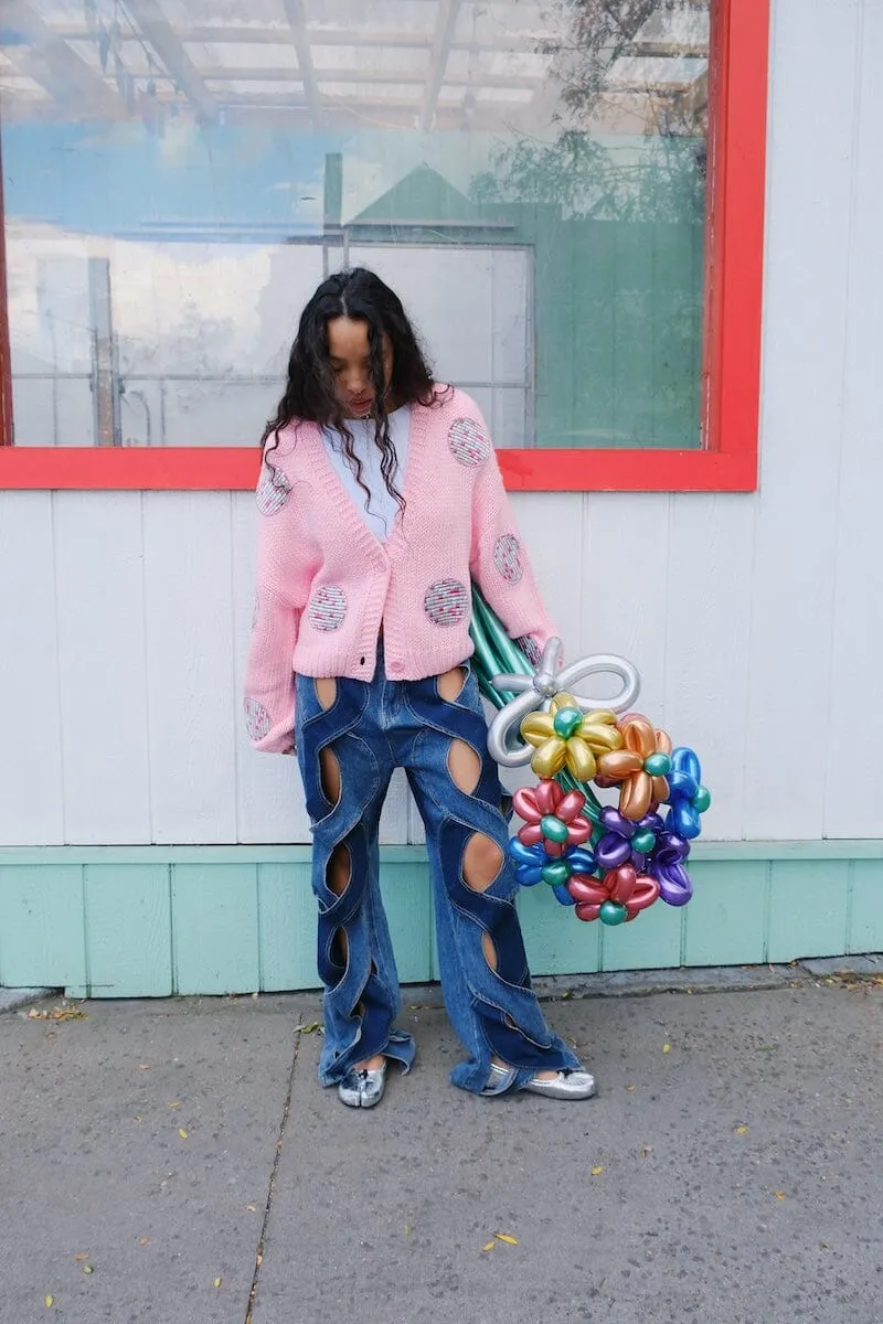 It's A Disco Life Puff Cardigan
