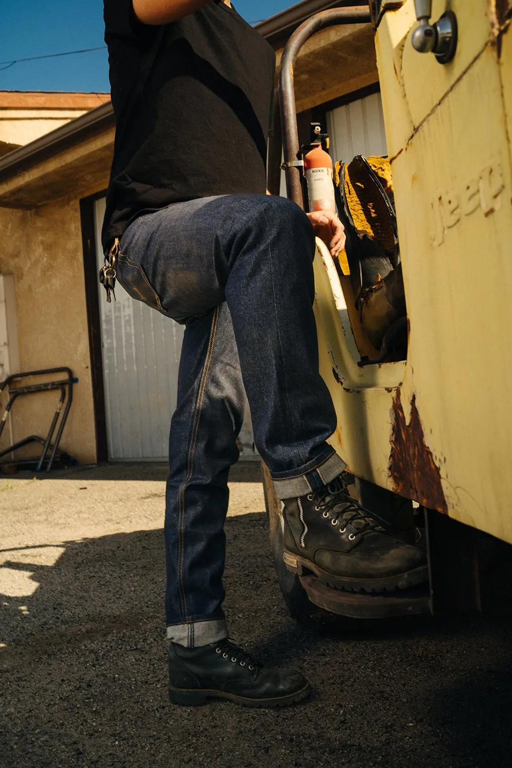 Japanese Raw Denim | Slim Straight Selvedge Denim