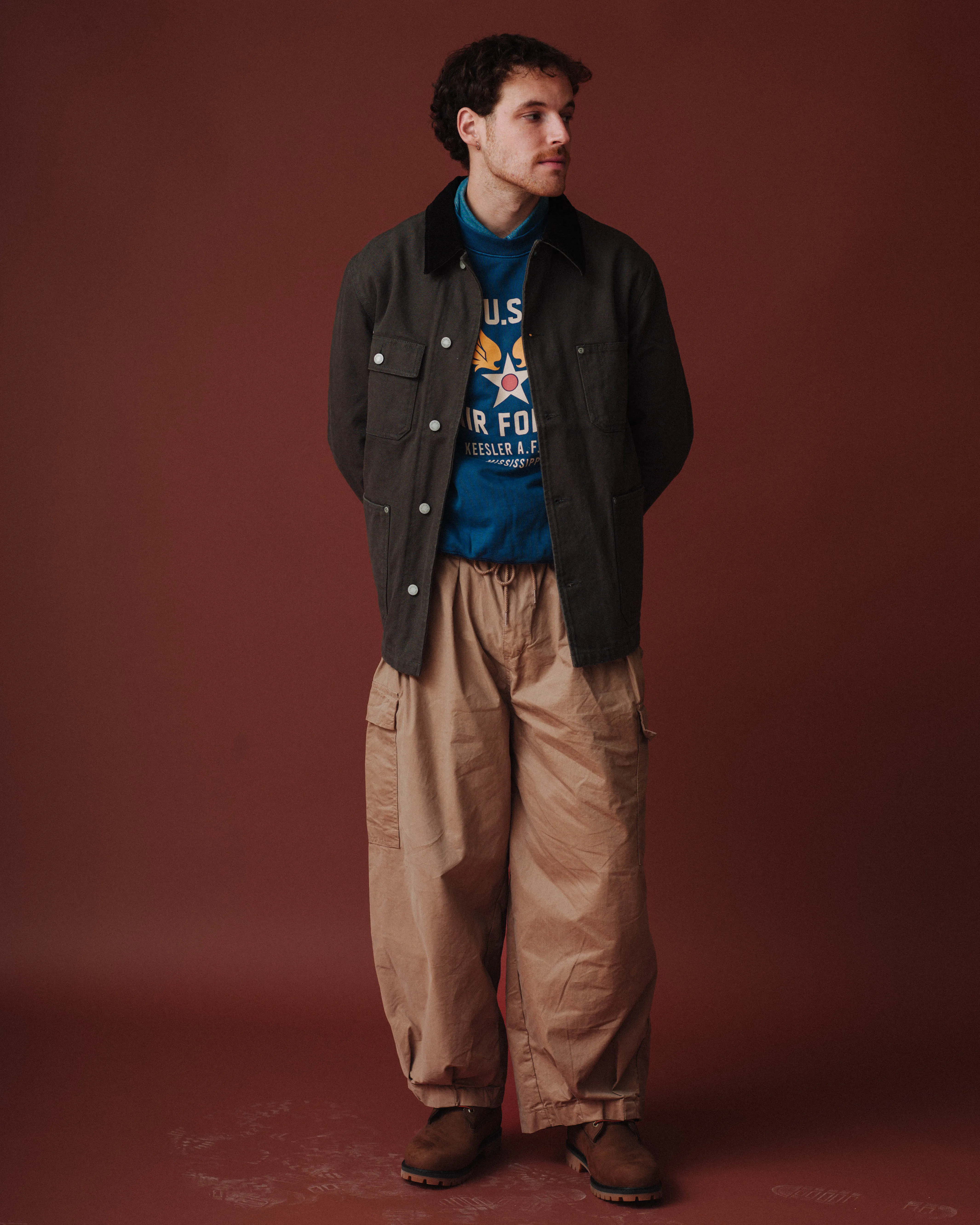 KEESLER A.F. SWEATSHIRT - PIGMENT BLUE