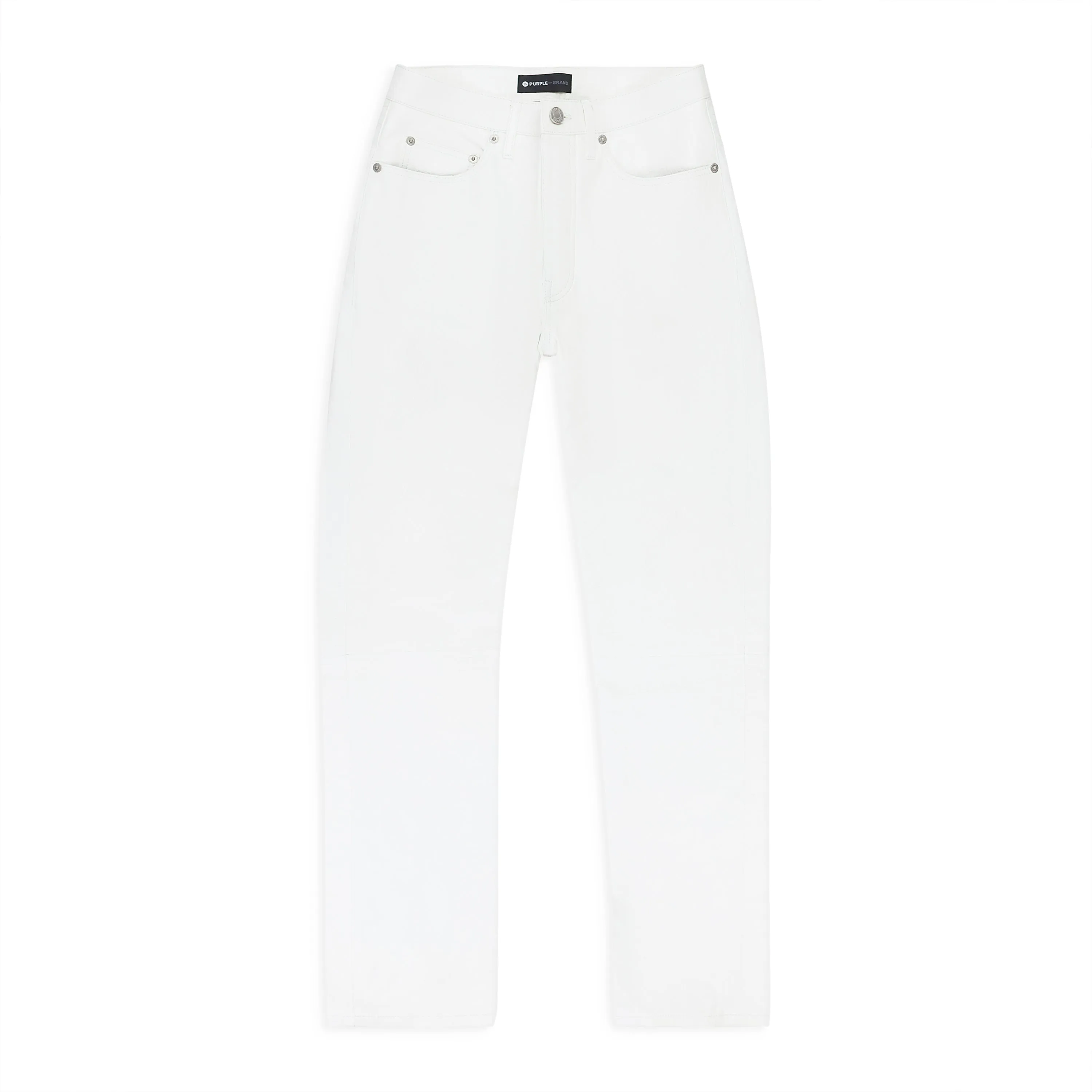 LEATHER RELAXED FIT PANT WHITE SKINNY JEANS