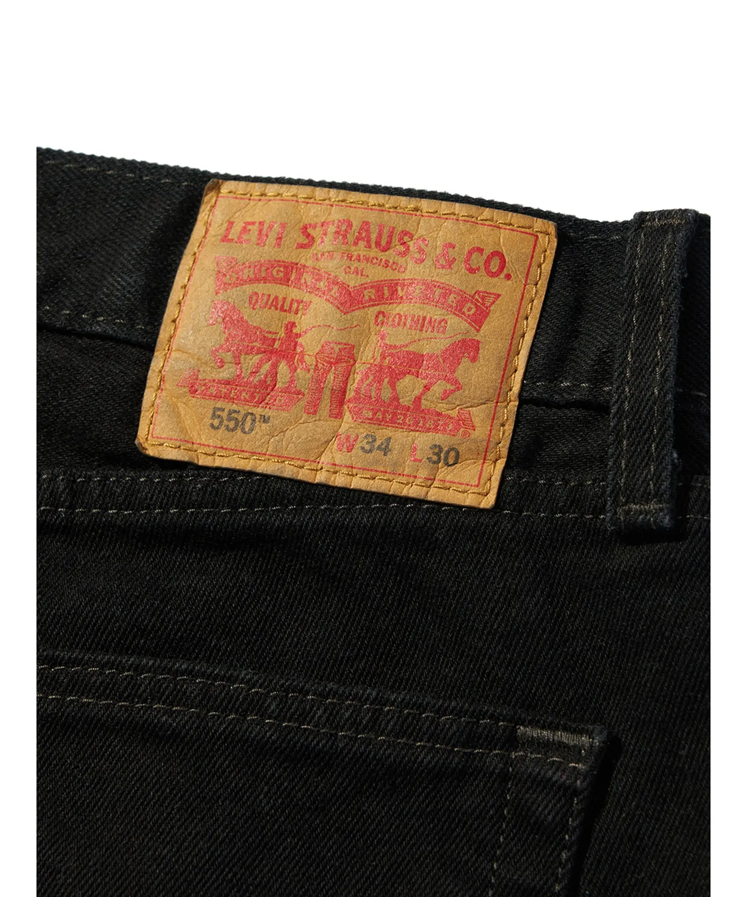 LEVI.JP EXCLUSIVE 550™ CUSTOMIZED EXPANSION BAGGY JEANS V2 S/D