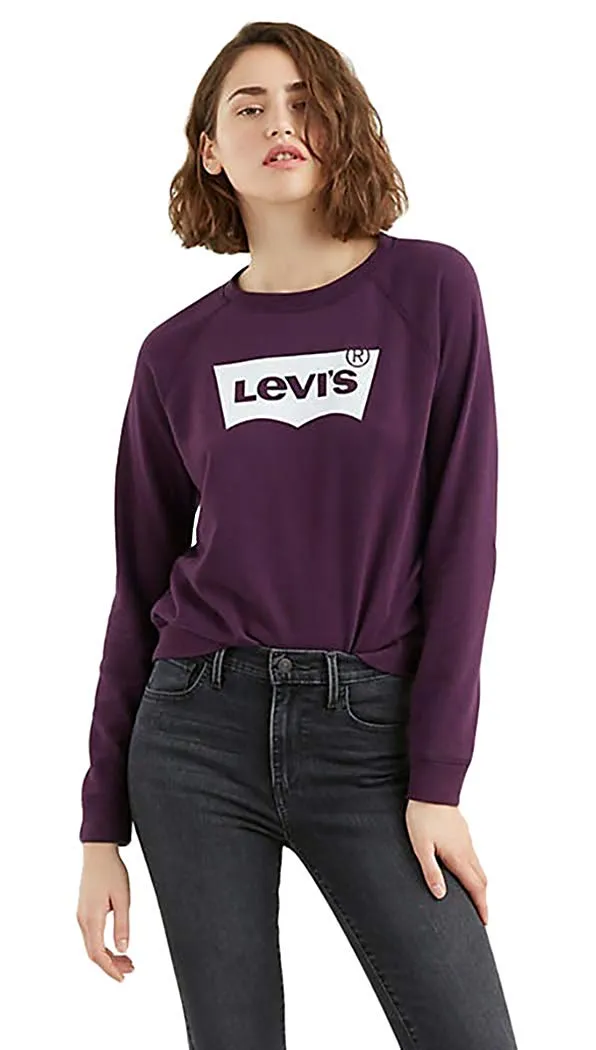 Levi's Women's The Graphic Classic Crew Sweatshirt
