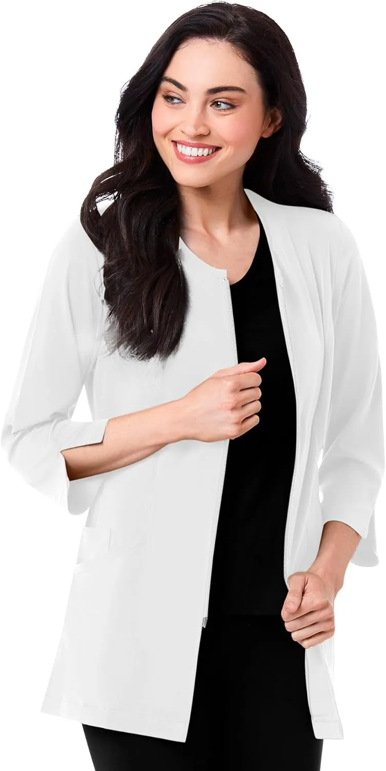 Maevn Smart Lab Coats - Ladies 3/4 Sleeve Lab Jacket