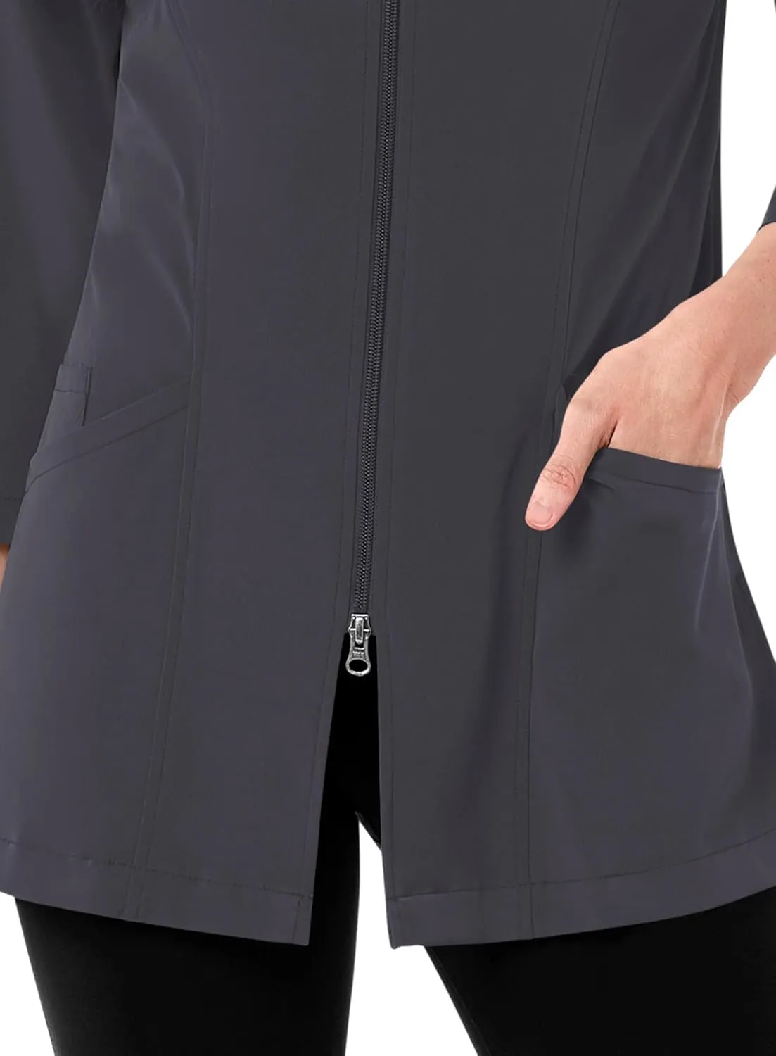 Maevn Smart Lab Coats - Ladies 3/4 Sleeve Lab Jacket