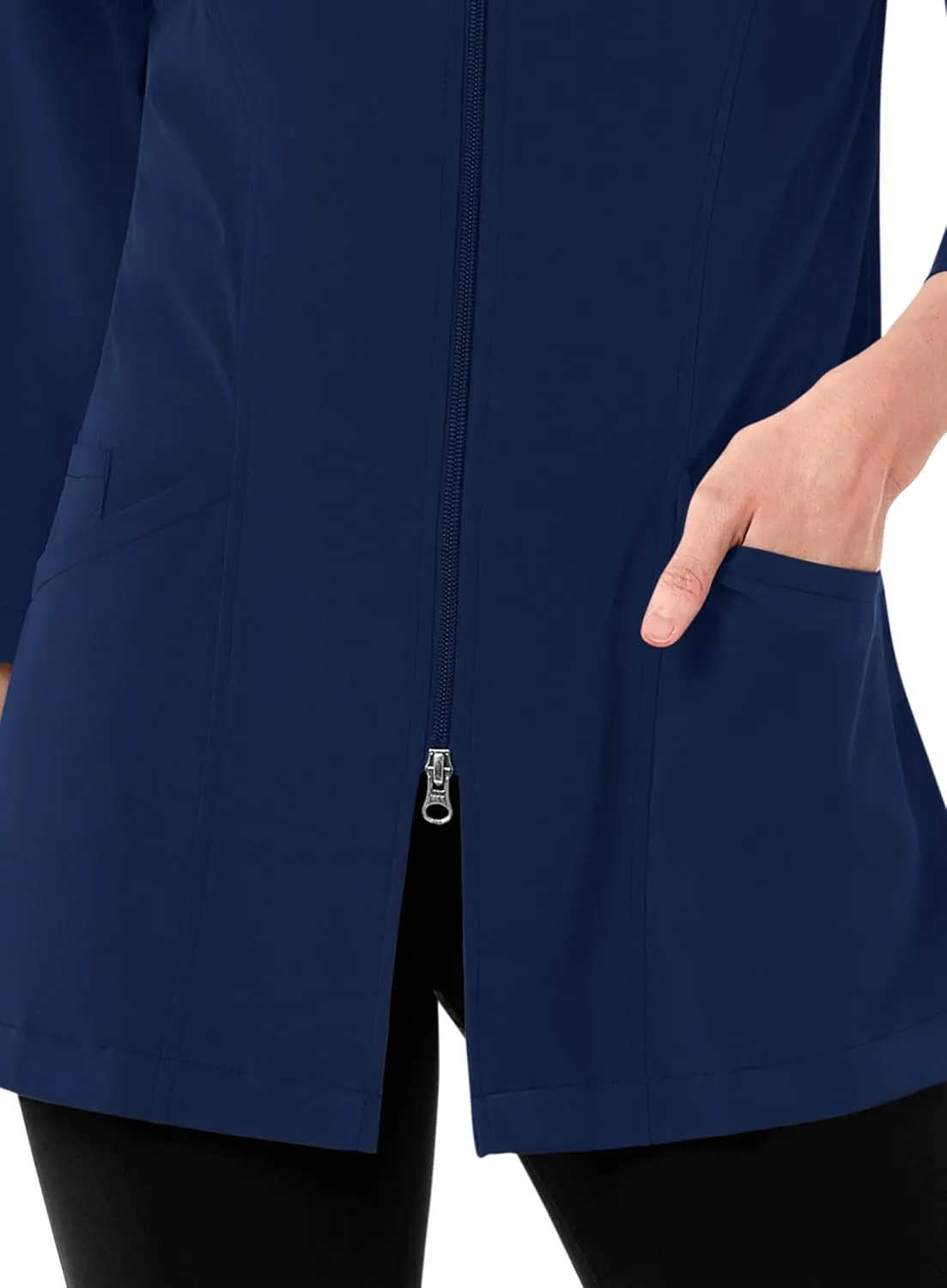 Maevn Smart Lab Coats - Ladies 3/4 Sleeve Lab Jacket