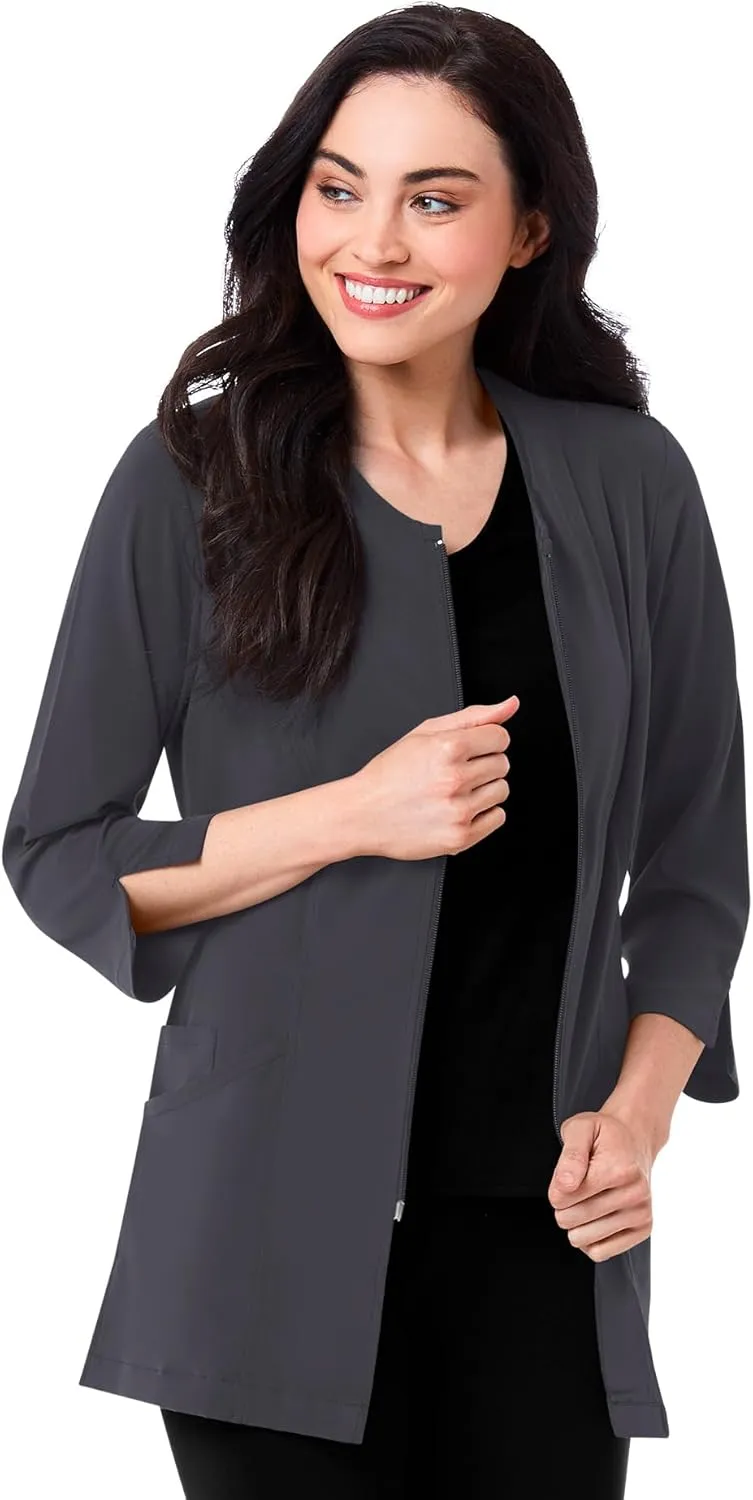 Maevn Smart Lab Coats - Ladies 3/4 Sleeve Lab Jacket