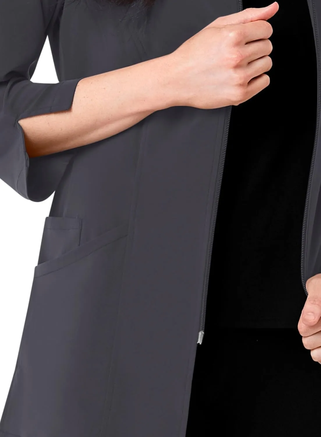 Maevn Smart Lab Coats - Ladies 3/4 Sleeve Lab Jacket