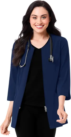 Maevn Smart Lab Coats - Ladies 3/4 Sleeve Lab Jacket