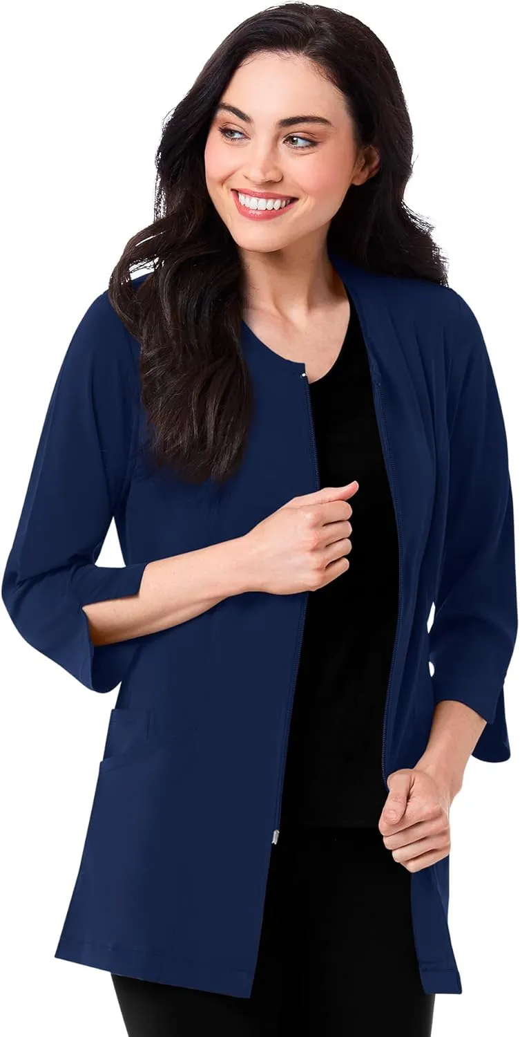 Maevn Smart Lab Coats - Ladies 3/4 Sleeve Lab Jacket