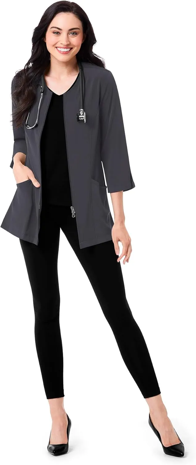 Maevn Smart Lab Coats - Ladies 3/4 Sleeve Lab Jacket