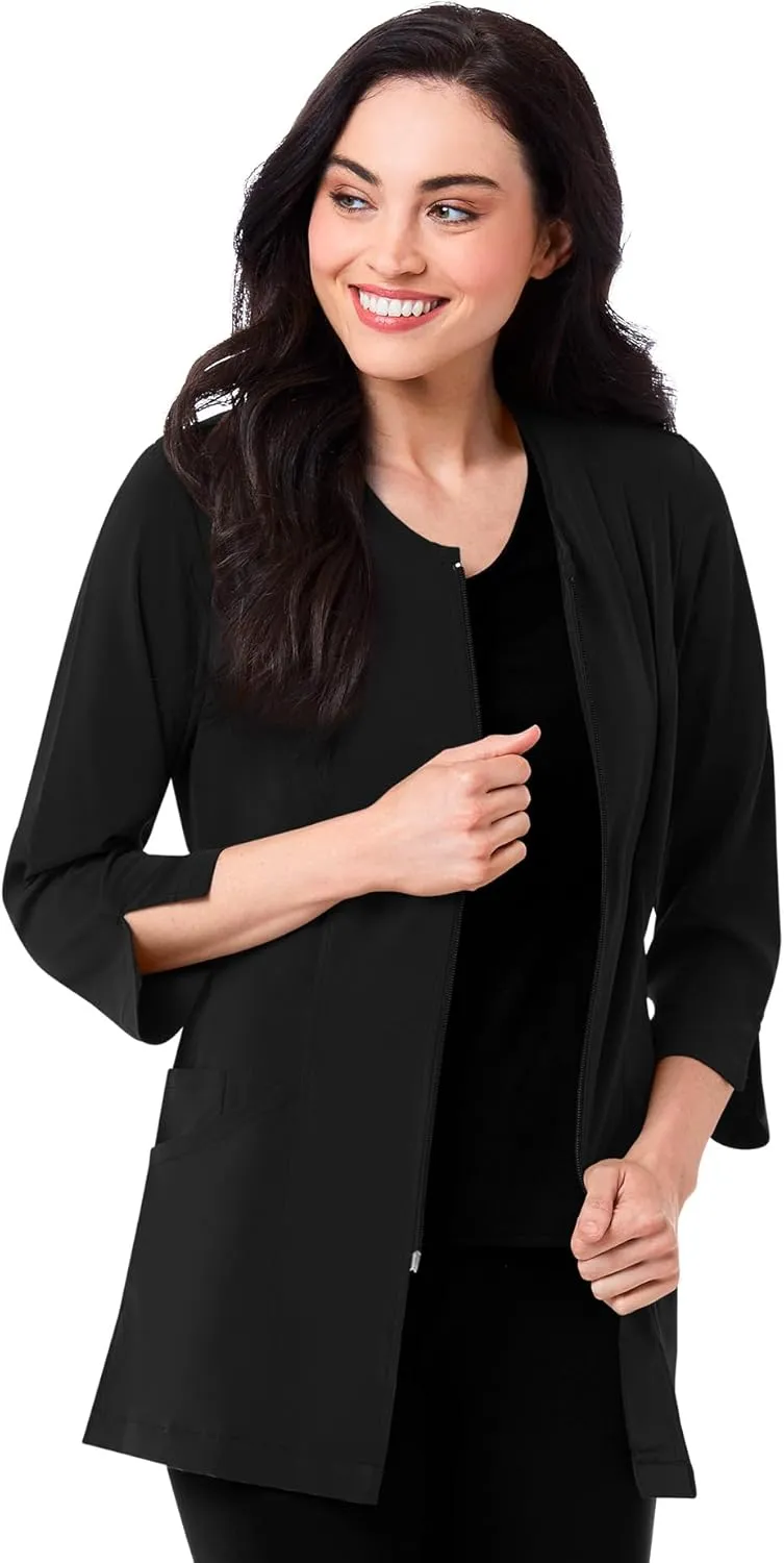 Maevn Smart Lab Coats - Ladies 3/4 Sleeve Lab Jacket