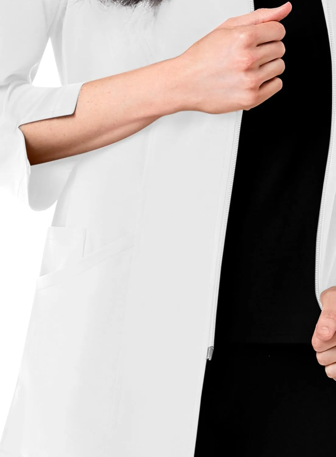 Maevn Smart Lab Coats - Ladies 3/4 Sleeve Lab Jacket