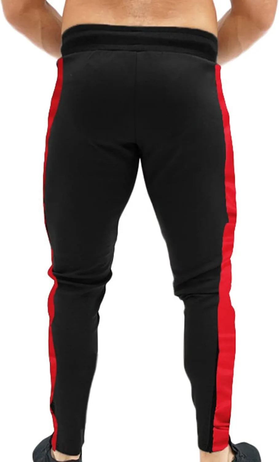Mens Sweatpants Joggers Pants Man Elastic Waist Cargo Pants Open Bottom Drawstring Baggy Joggers Men's Tactical Cargo