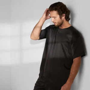 Men's Washable Silk Short Set